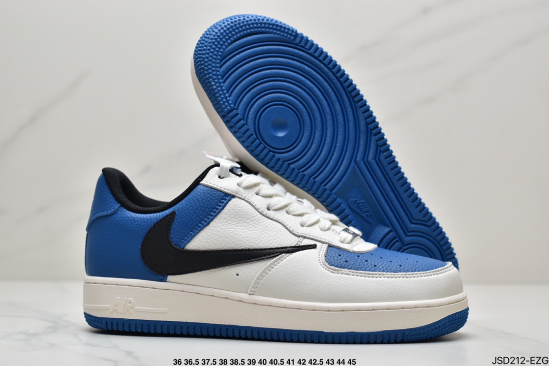 200 耐克Fragment x TS x Air Force 1 三方联名倒钩原楦头原纸板 HG1136-022