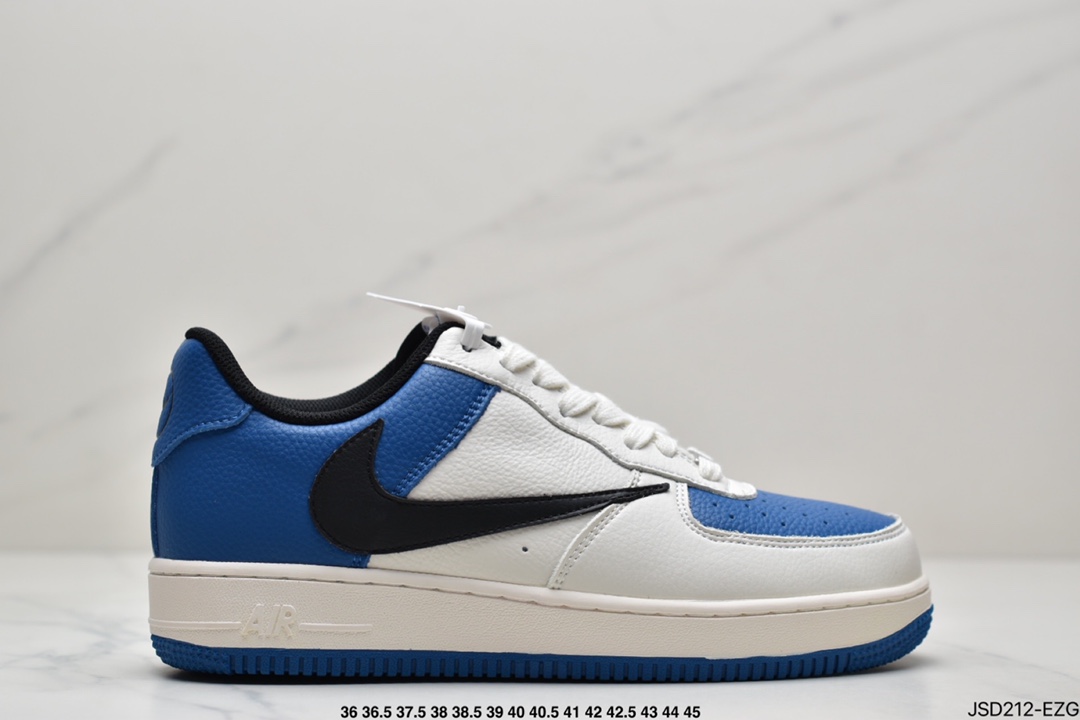 200 耐克Fragment x TS x Air Force 1 三方联名倒钩原楦头原纸板 HG1136-022