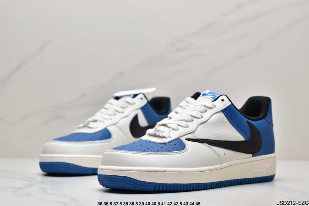 200 耐克Fragment x TS x Air Force 1 三方联名倒钩原楦头原纸板 HG1136-022