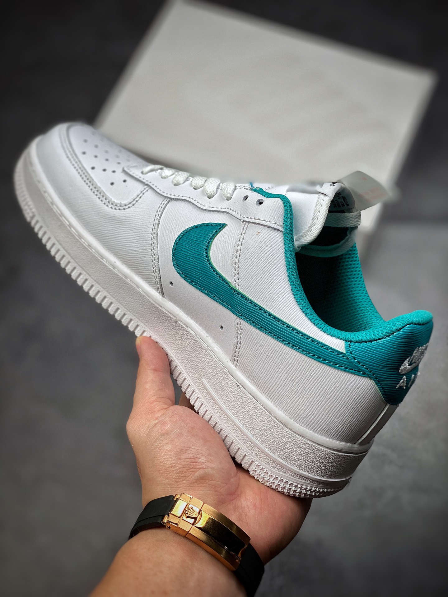 220  Nike Air Force 1 Low 07 白湖水蓝 AA0287-102