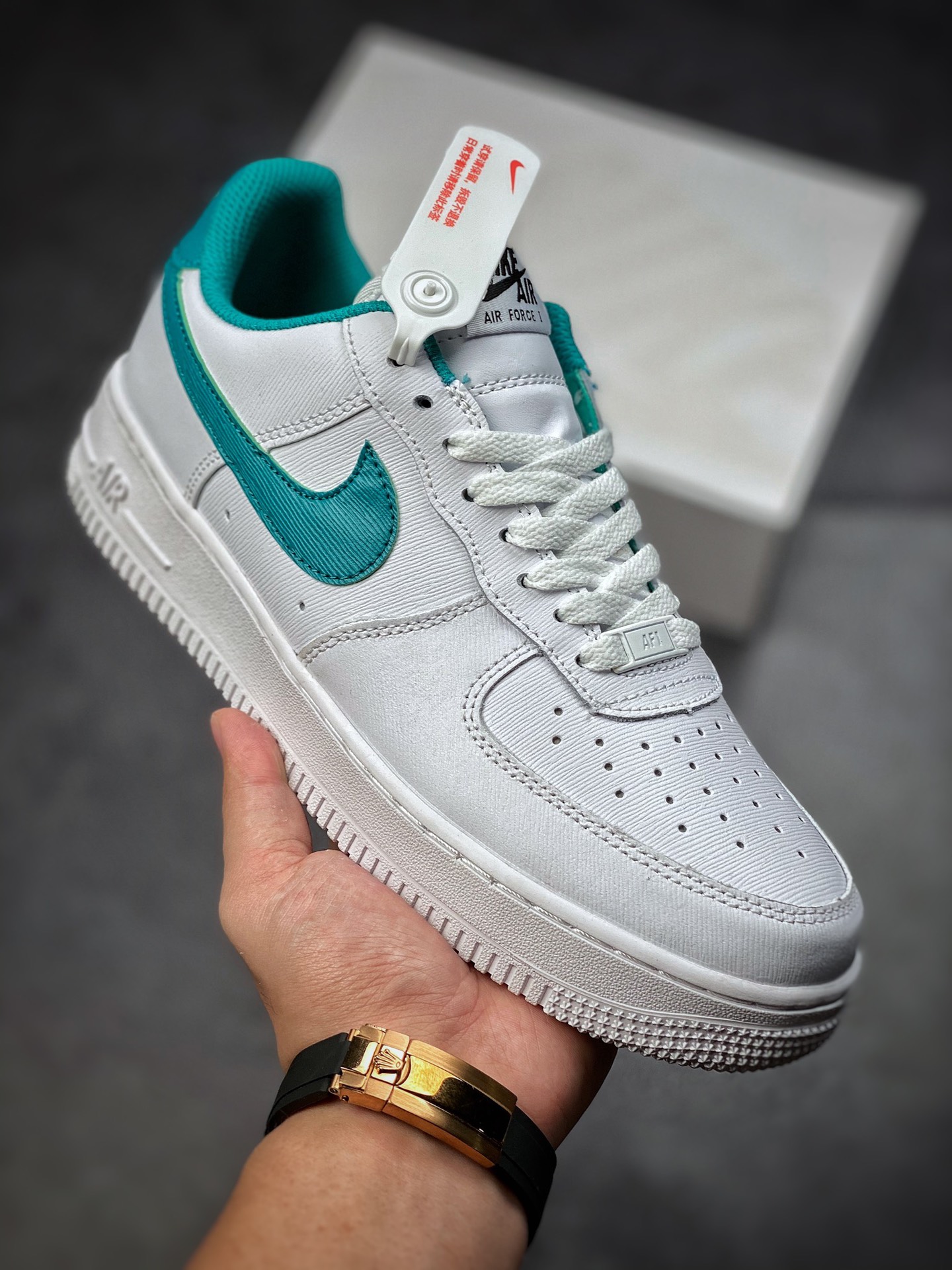 220  Nike Air Force 1 Low 07 白湖水蓝 AA0287-102