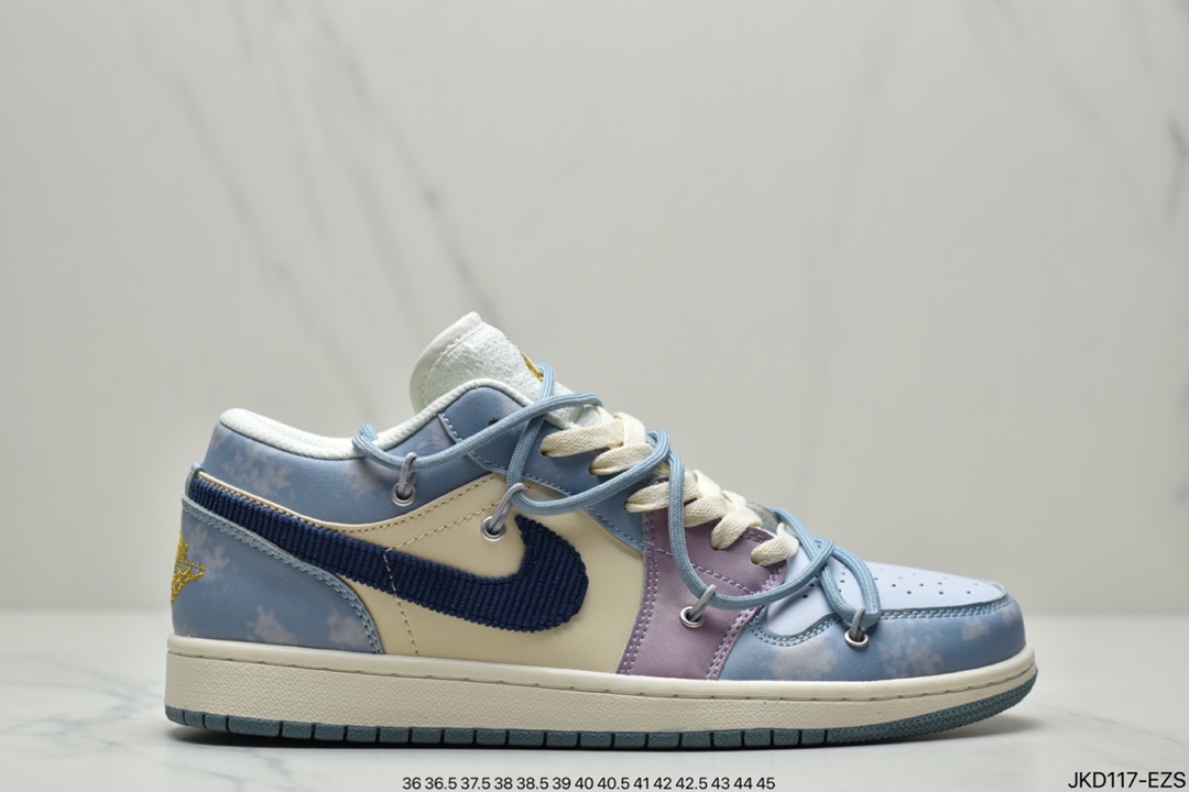 160 真标耐克Nike Air Jordan 1 Low GS”Light Arctic Pink”AJ1乔丹一代低帮经典复古文化休闲运动篮球鞋 DQ5092-651