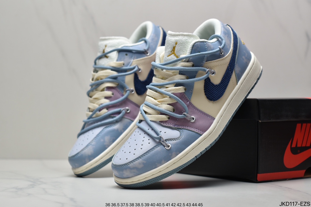 160 真标耐克Nike Air Jordan 1 Low GS”Light Arctic Pink”AJ1乔丹一代低帮经典复古文化休闲运动篮球鞋 DQ5092-651