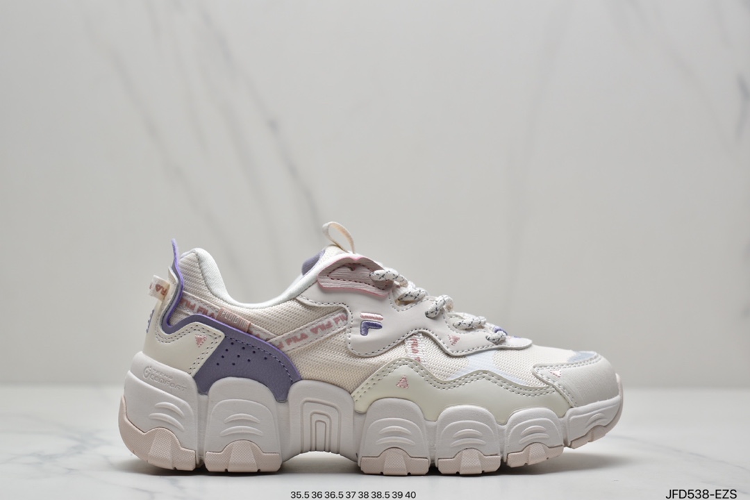 170 斐乐Fila Heritage Fluid 山系血管系列复古猫爪老爹ins潮流休闲运动慢跑鞋F12W144123FTO