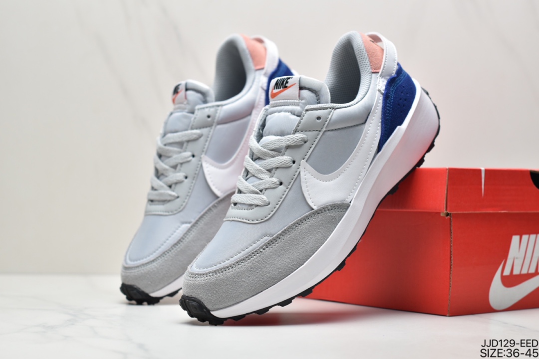 130 Fragment design x Sacai x Nike LDV Waffle Daybreak”fragment” 闪电海军蓝皇家蓝白双钩子DH9523