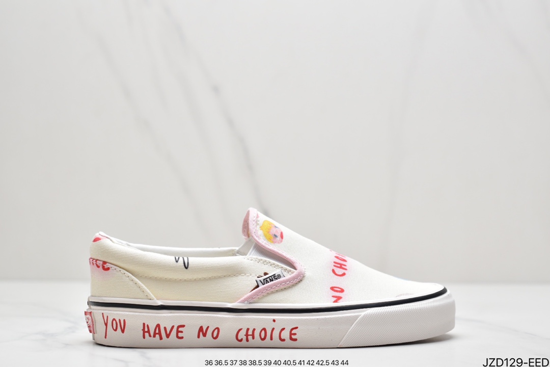 VANS Vans men's and women's shoes Javier Calleja limited joint VAULT OG super cute big-eyed boy's shoes men