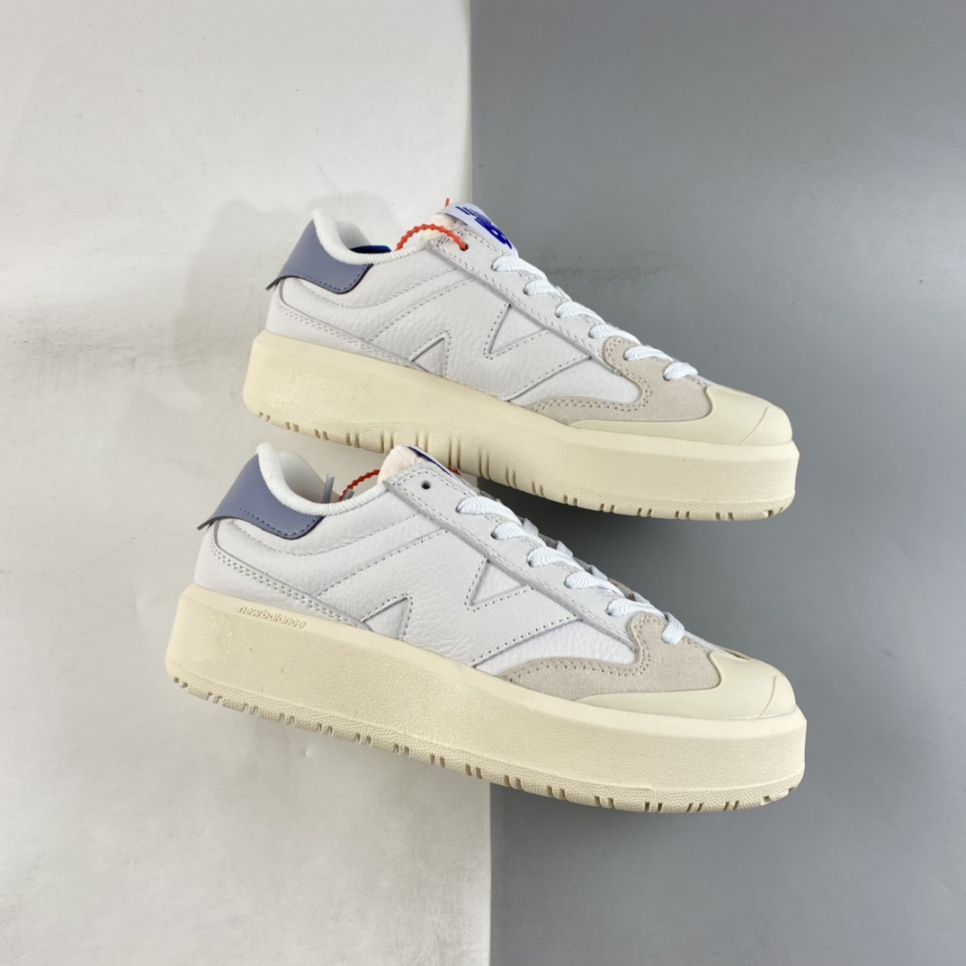 New Balance 302 series IU Li Zhien with the same rice white and blue thick-soled casual shoes CT302OA