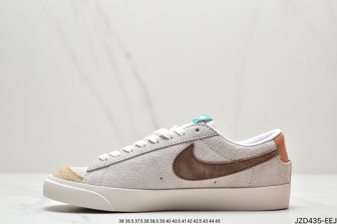 140 真标耐克Nike Blazer Low ’1977 VNTG SS经典开拓者低帮百搭休闲运动板鞋DM7582-100