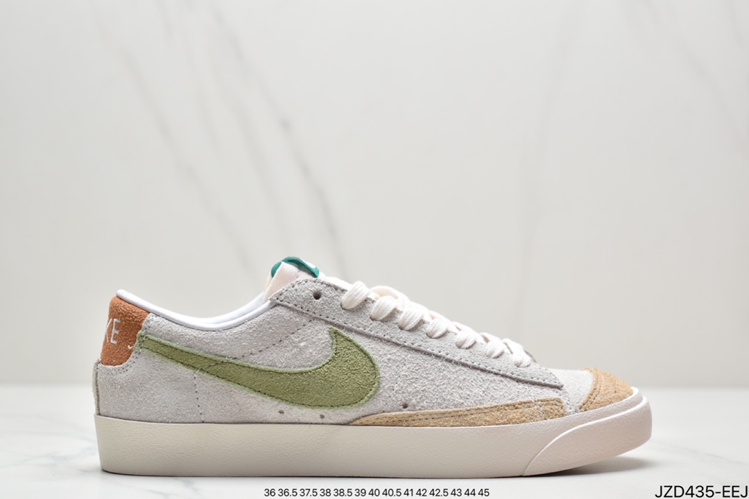 140 真标耐克Nike Blazer Low ’1977 VNTG SS经典开拓者低帮百搭休闲运动板鞋DM7582-100