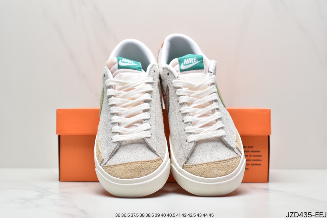 140 真标耐克Nike Blazer Low ’1977 VNTG SS经典开拓者低帮百搭休闲运动板鞋DM7582-100