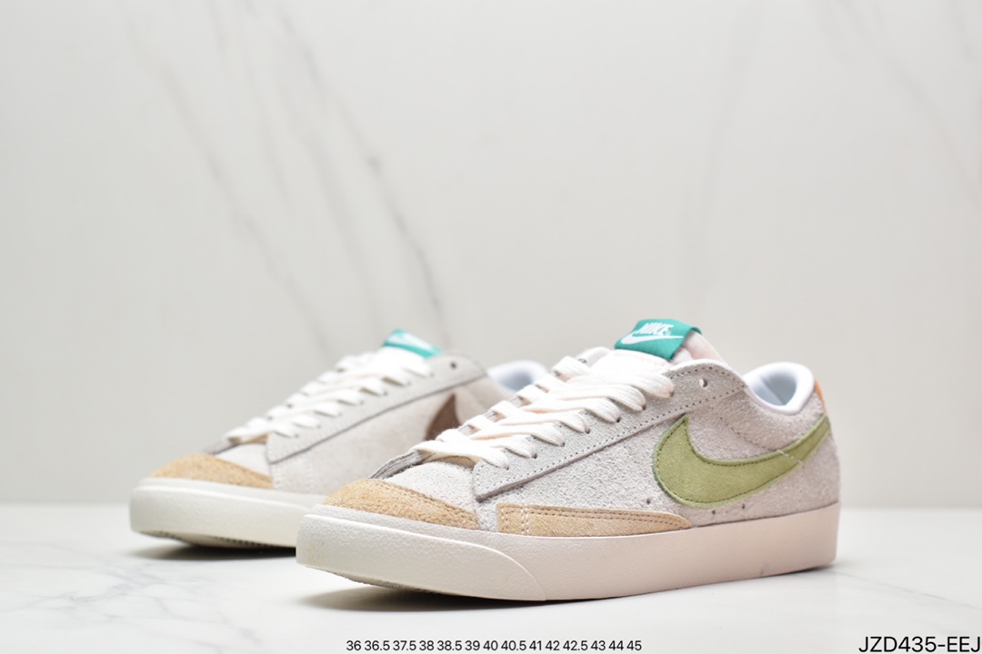 140 真标耐克Nike Blazer Low ’1977 VNTG SS经典开拓者低帮百搭休闲运动板鞋DM7582-100