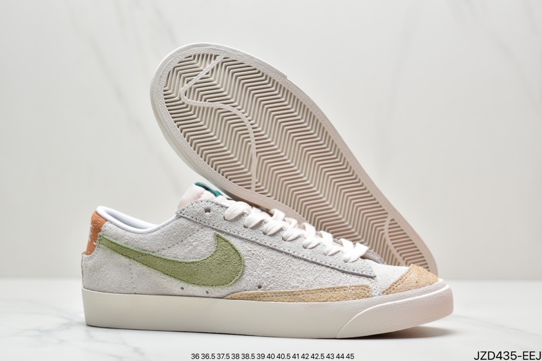 140 真标耐克Nike Blazer Low ’1977 VNTG SS经典开拓者低帮百搭休闲运动板鞋DM7582-100