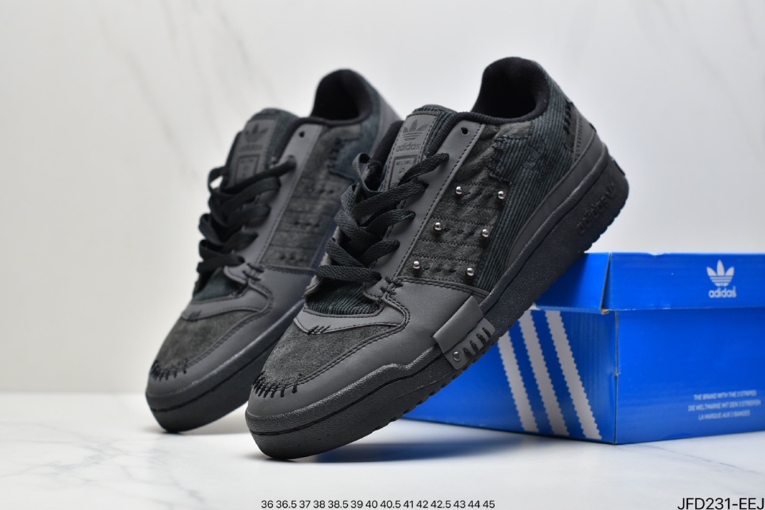 Melting Sadness x Adidas Clover Originals Forum 84 Low ”Karoro” Roman Collection Velcro GY0102