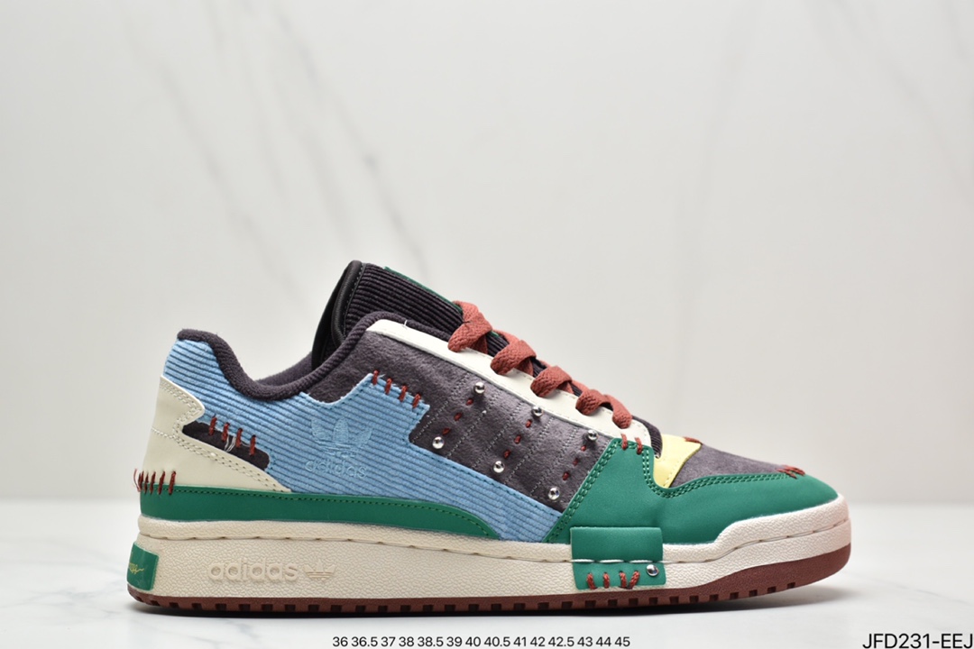 Melting Sadness x Adidas Clover Originals Forum 84 Low ”Karoro” Roman Collection Velcro GY0102