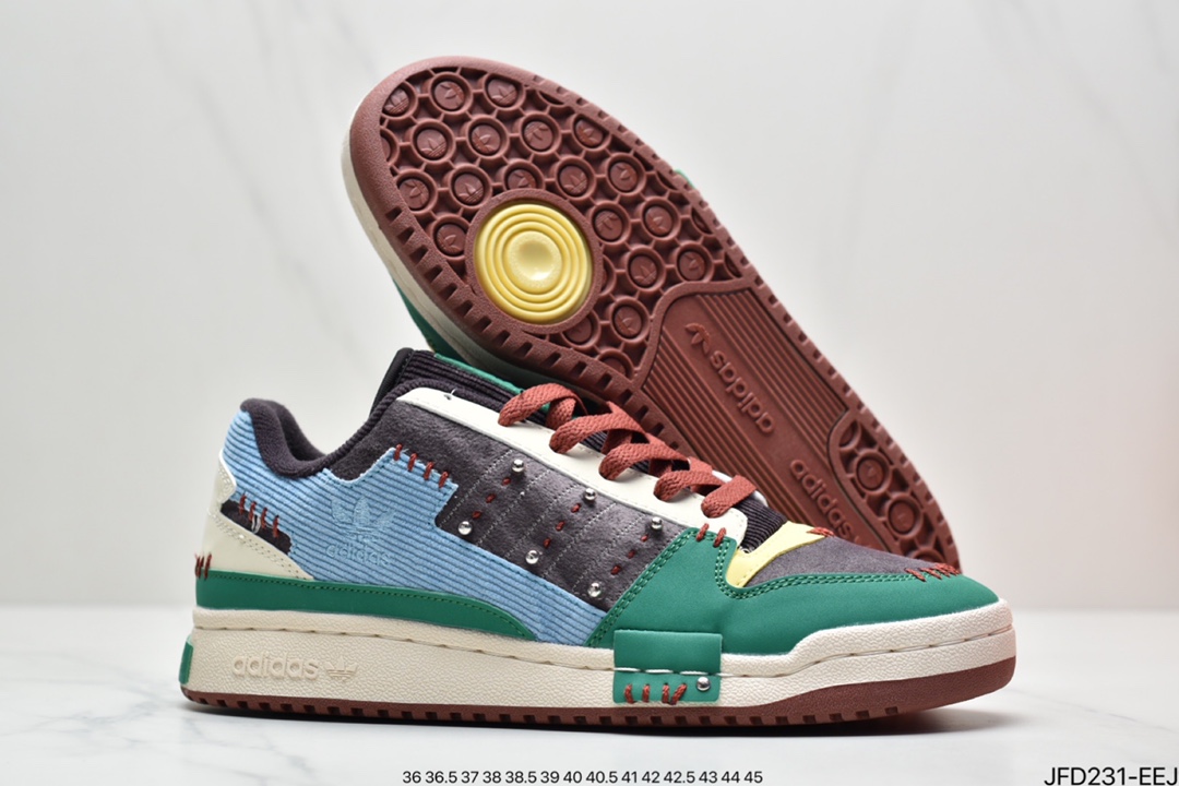 Melting Sadness x Adidas Clover Originals Forum 84 Low ”Karoro” Roman Collection Velcro GY0102