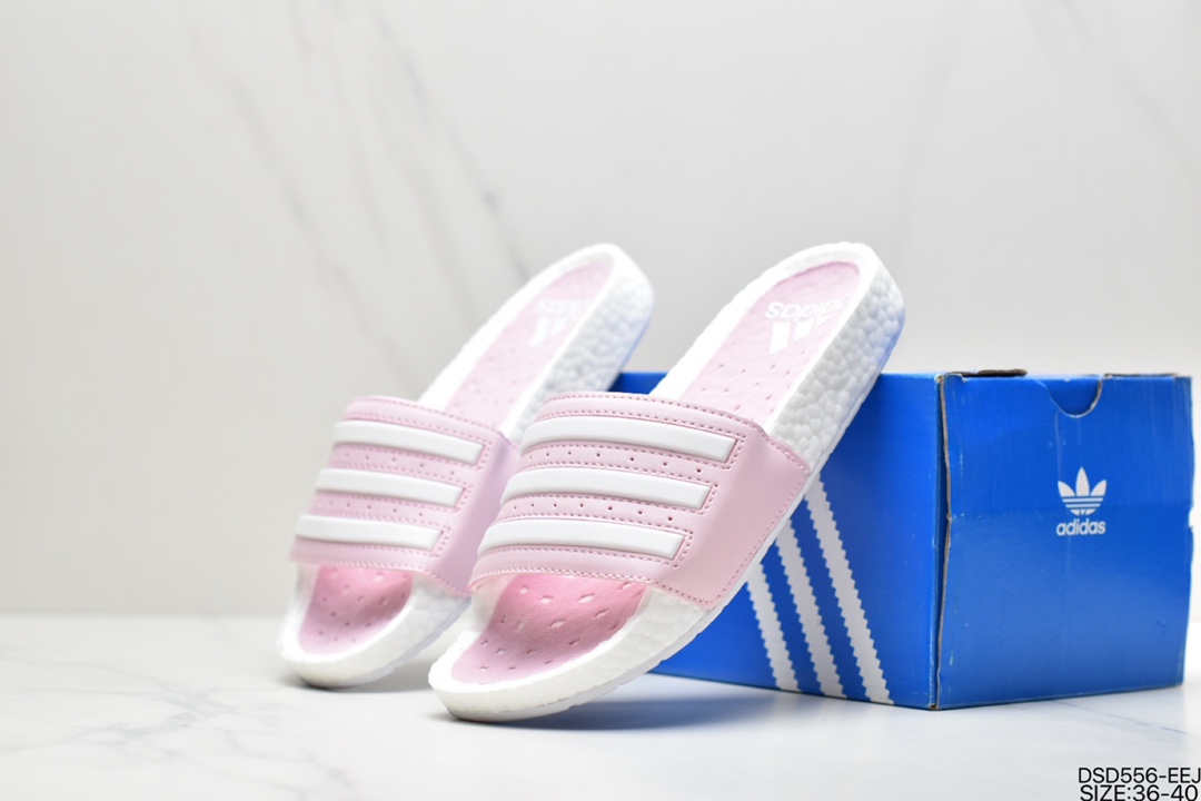 True standard adidas adidas Adilette Boost casual sports sand beach word slippers FX7478