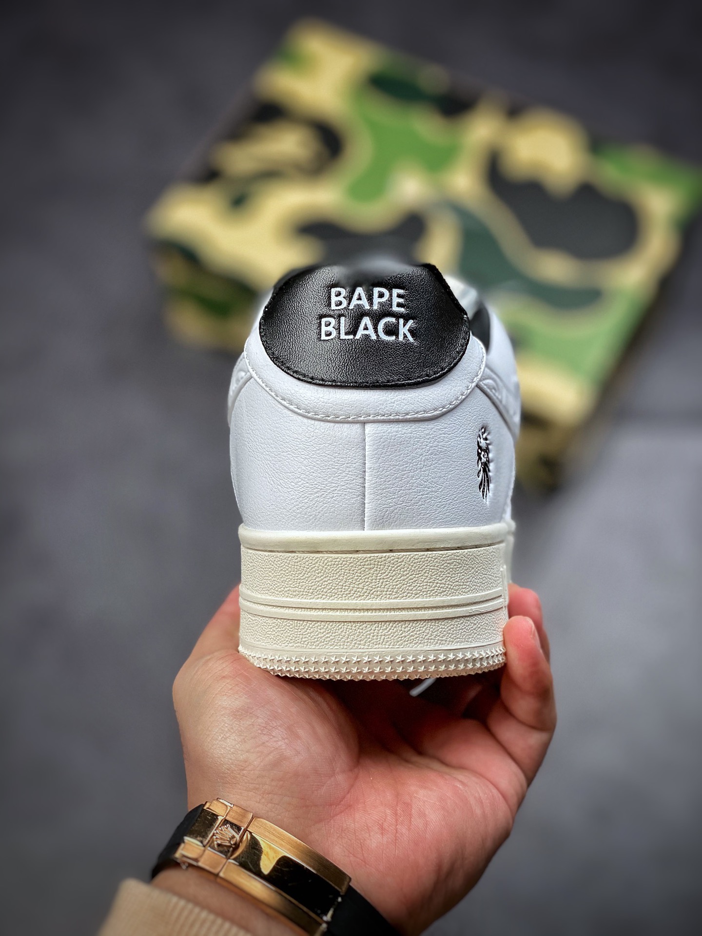 Bape Sta ”Tokyo” trend godfather Nigo brand ape head classic skateboard all-match casual sports shoes M191048G