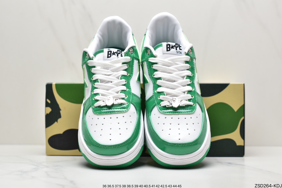 310 Bape Sta ”Tokyo” 潮流教父Nigo 品牌 猿人头经典滑板百搭休闲运动板鞋 M191045G