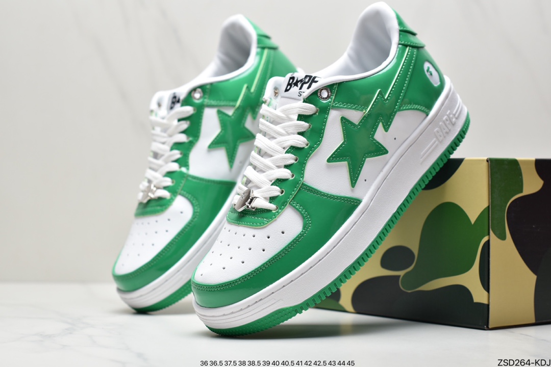 310 Bape Sta ”Tokyo” 潮流教父Nigo 品牌 猿人头经典滑板百搭休闲运动板鞋 M191045G