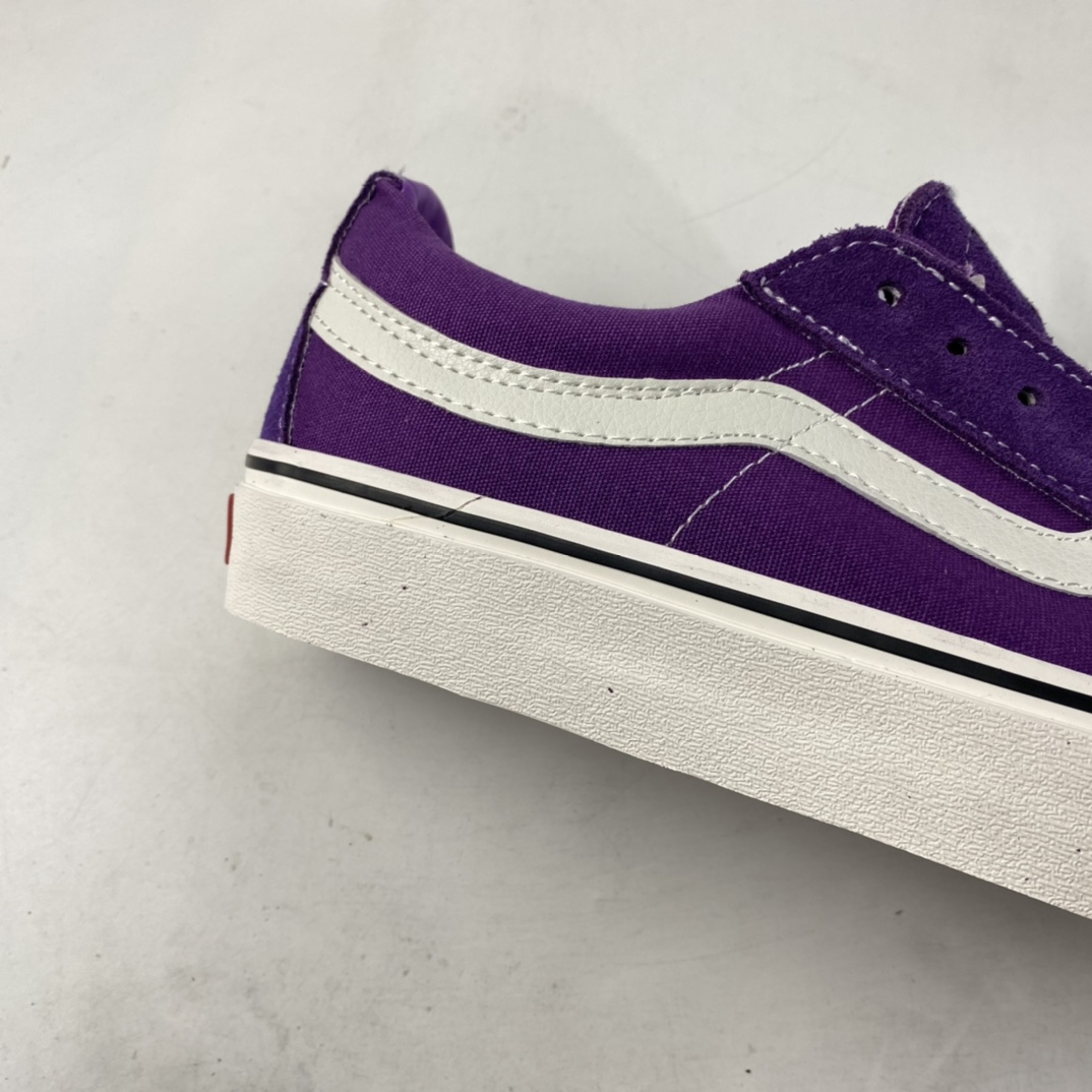 P150   Vans Sk8-Low 2022春夏新款低帮帝王紫 范斯休闲帆布鞋复古滑板鞋 VN0A4UWIAOS