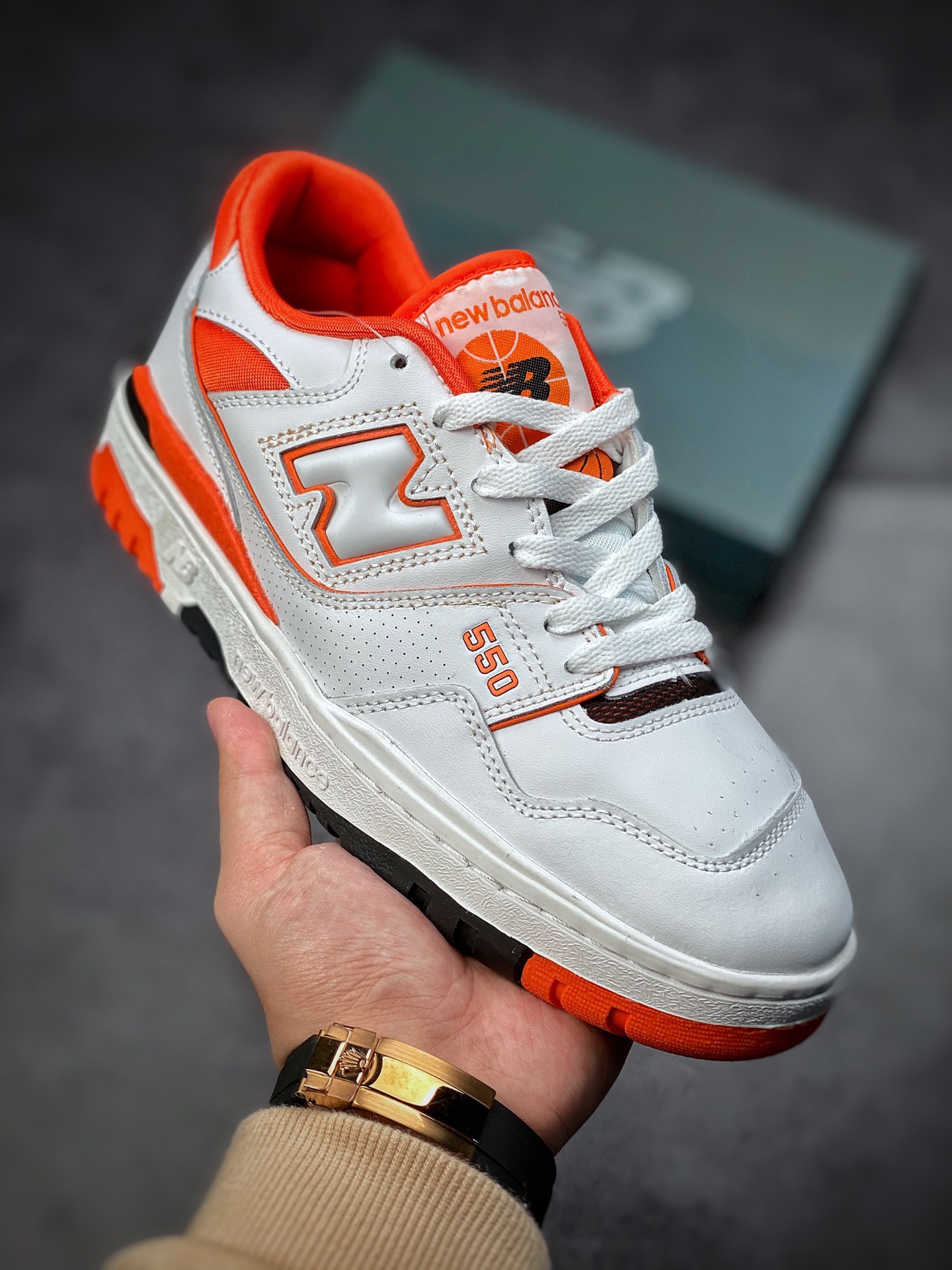 190  New Balance BB550 系列复古休闲运动慢跑鞋 BB550HG1