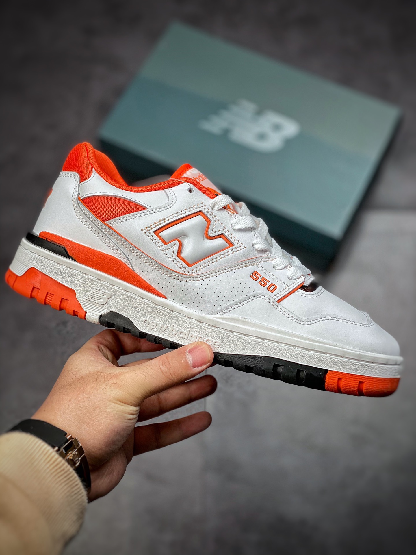 190  New Balance BB550 系列复古休闲运动慢跑鞋 BB550HG1