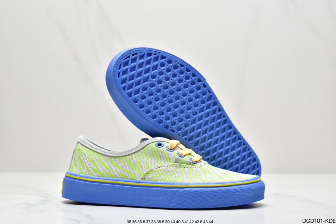 80 真标万斯 Vans 安纳海姆系列 Authentic 夏日小清新帆布硫化板鞋