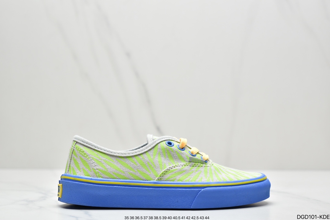 80 真标万斯 Vans 安纳海姆系列 Authentic 夏日小清新帆布硫化板鞋