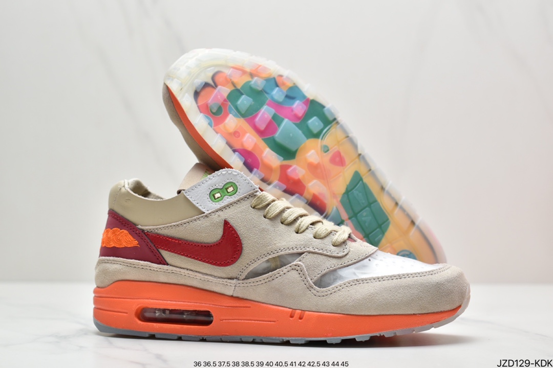 140 CLOT x Nike Air Max 1”K.O.D.”初代复古气垫百搭休闲运动慢跑鞋DD1870