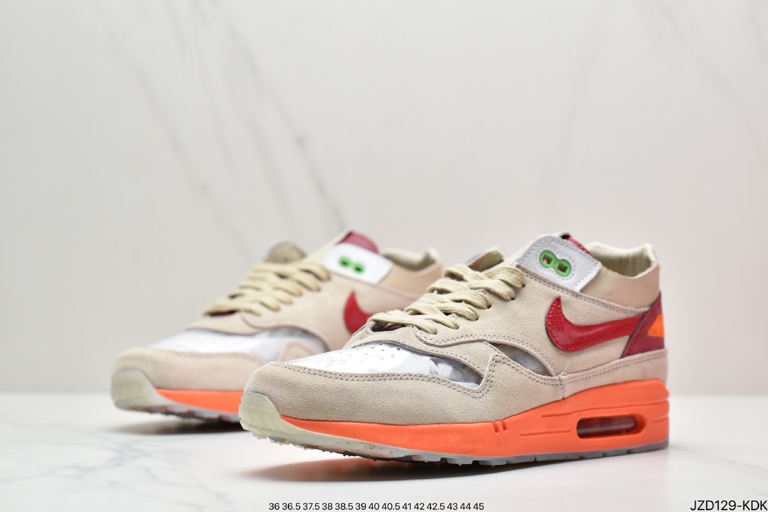 140 CLOT x Nike Air Max 1”K.O.D.”初代复古气垫百搭休闲运动慢跑鞋DD1870