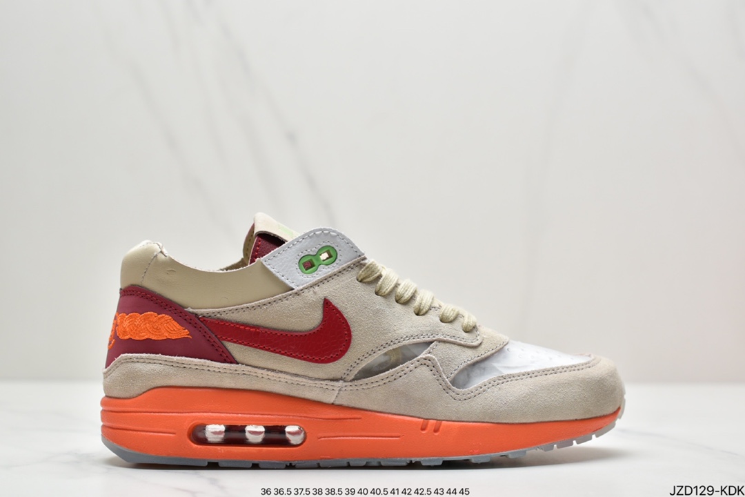 140 CLOT x Nike Air Max 1”K.O.D.”初代复古气垫百搭休闲运动慢跑鞋DD1870