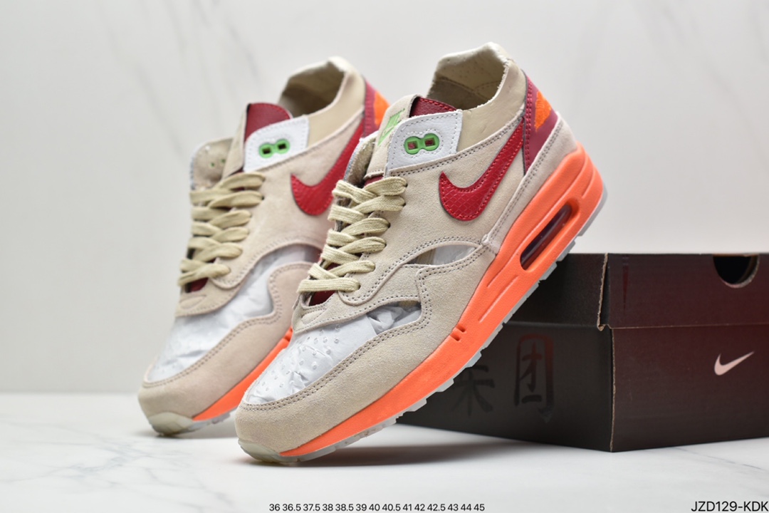 140 CLOT x Nike Air Max 1”K.O.D.”初代复古气垫百搭休闲运动慢跑鞋DD1870