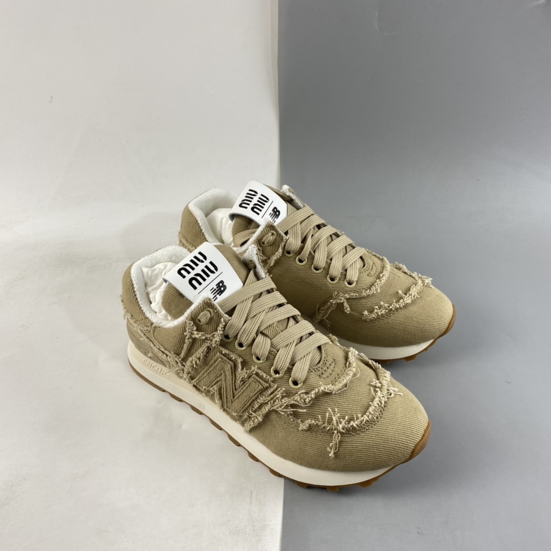 P280 Miu Miu x NB新百伦New Balance 574系列低帮经典复古休闲运动慢跑鞋