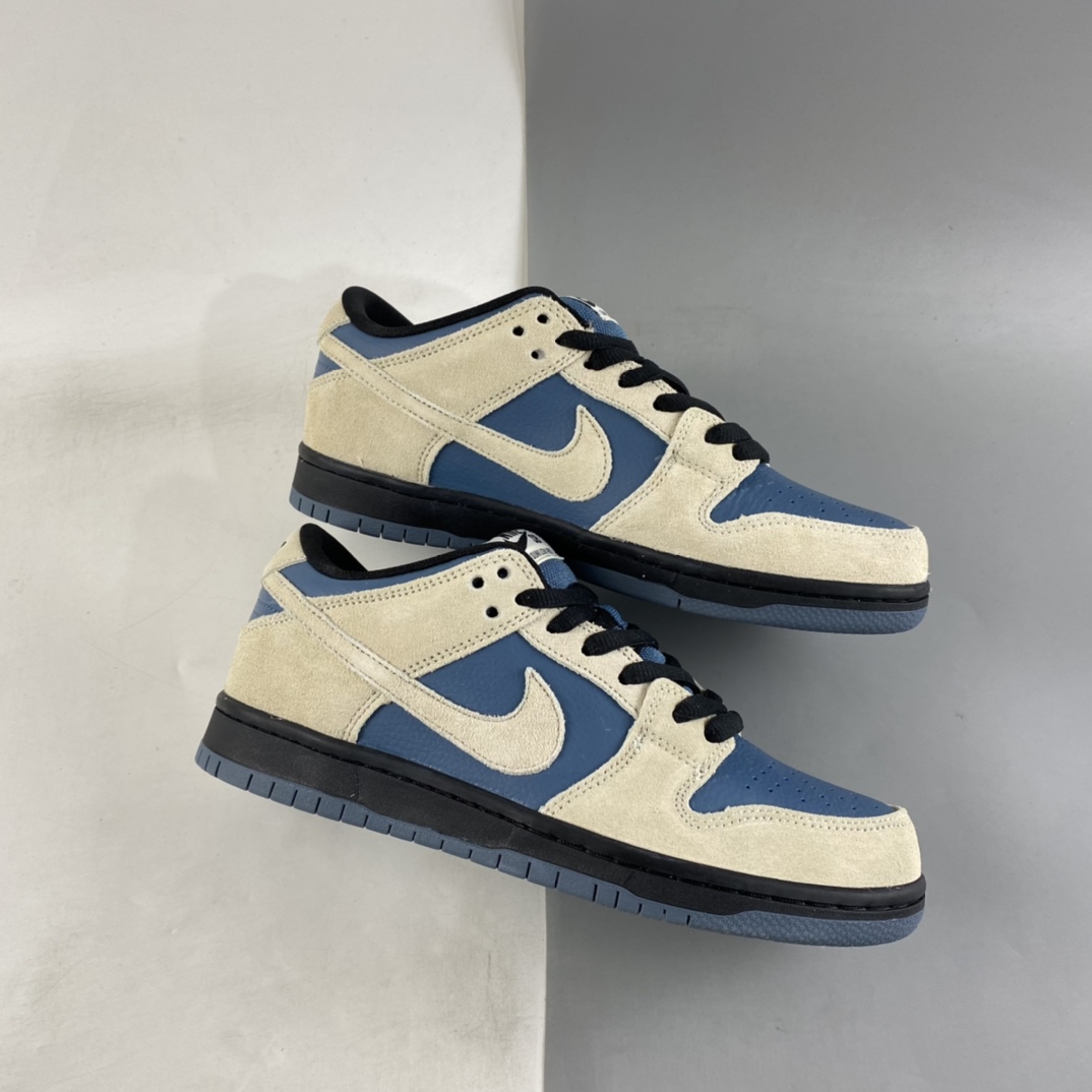 P260  Nk Dunk Low SB Pro 蓝白扣篮系列低帮休闲运动滑板鞋 BQ6817-200