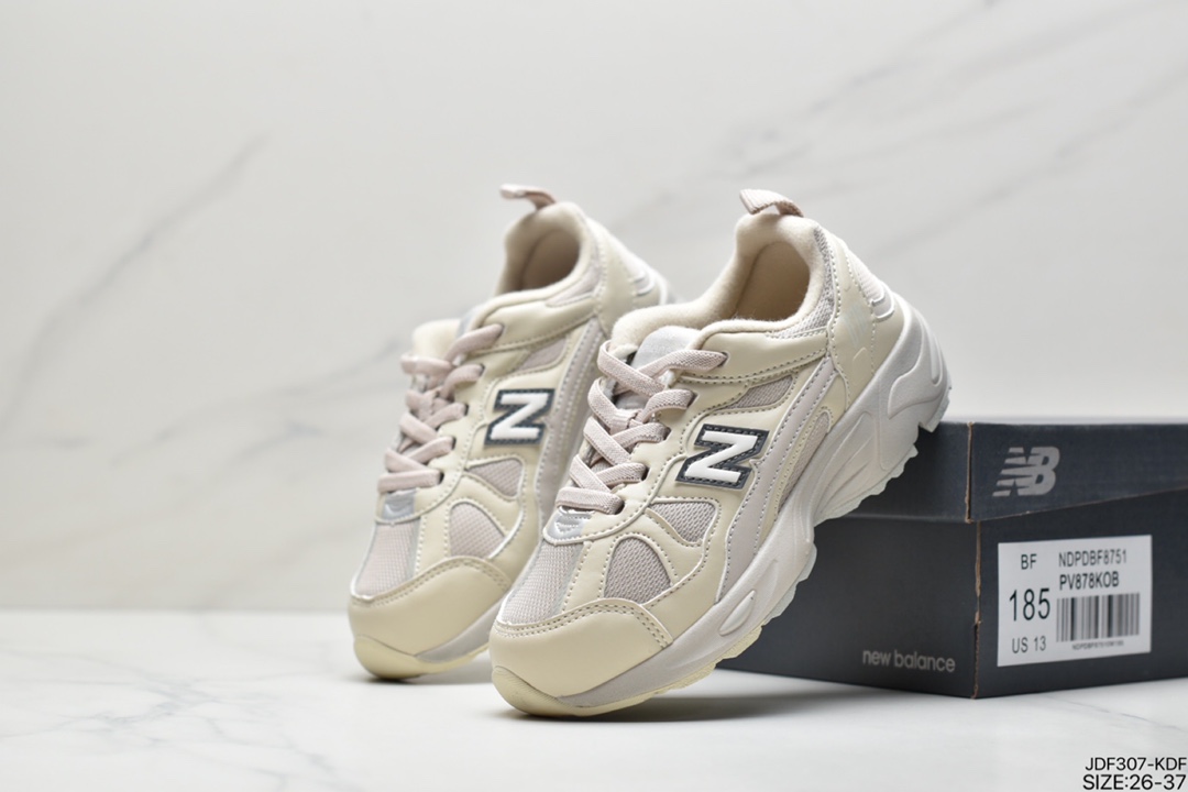 125 童鞋New Balance/NB878二代 系列 19春季韩版新款老爹鞋复古运动鞋跑步鞋