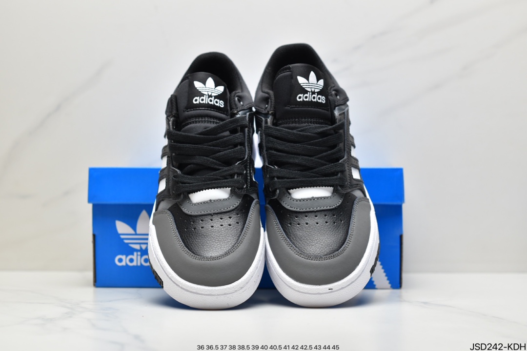 200 阿迪达斯 Adidas Originals 2020 DROP STEP XL三叶草新款高帮校园休闲运动板鞋GW9733