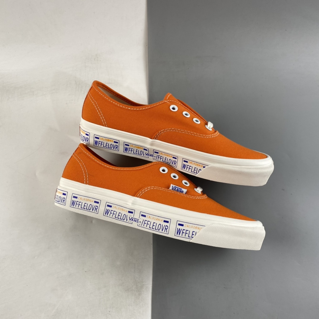 P150  Vans Authentic 夏日甜甜 活力橙 安纳海姆低帮板鞋 VN0A38ENVKL