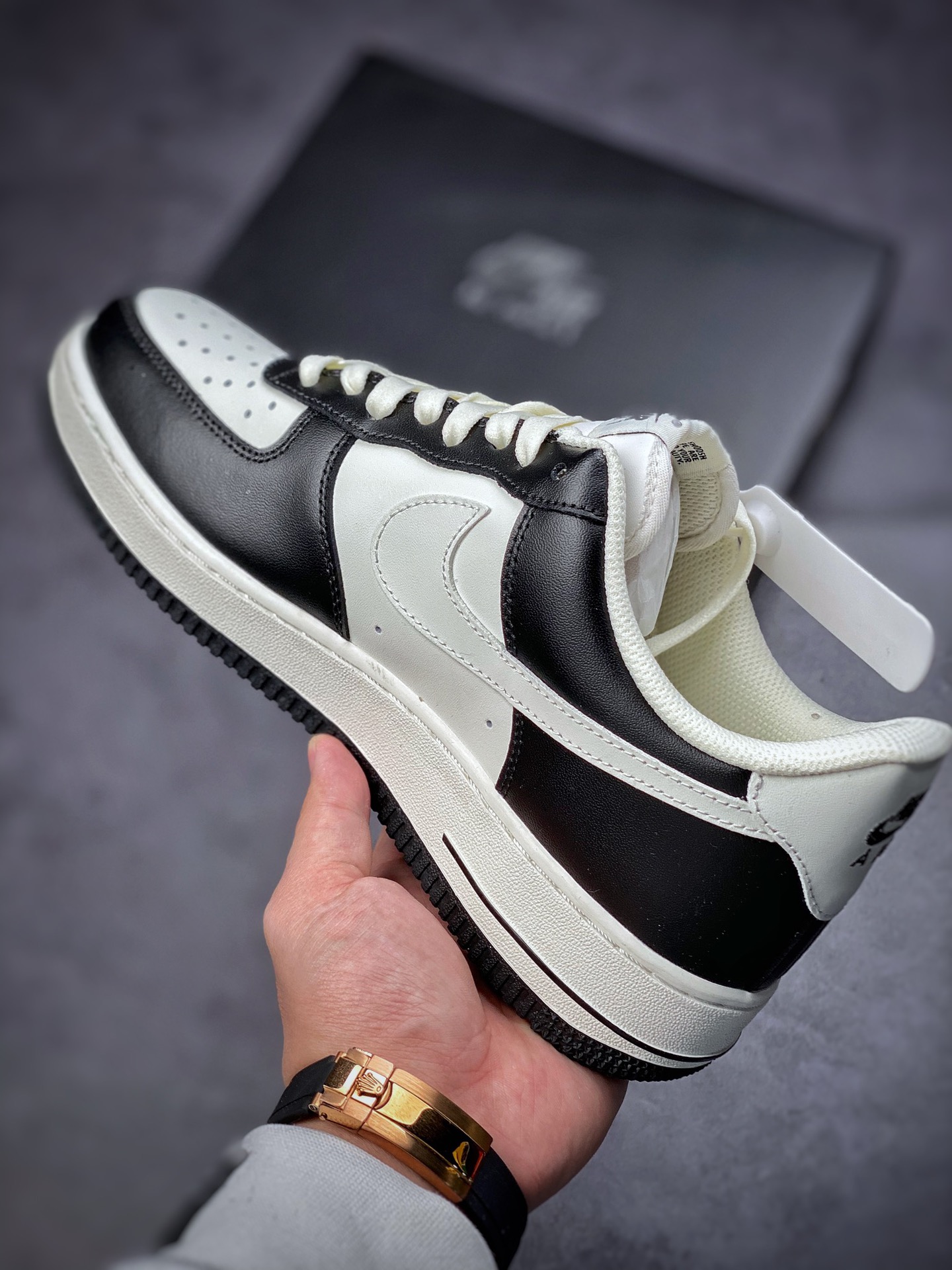 220  Nike Air Force 1 Low 07 米白黑熊猫 FG5969-806