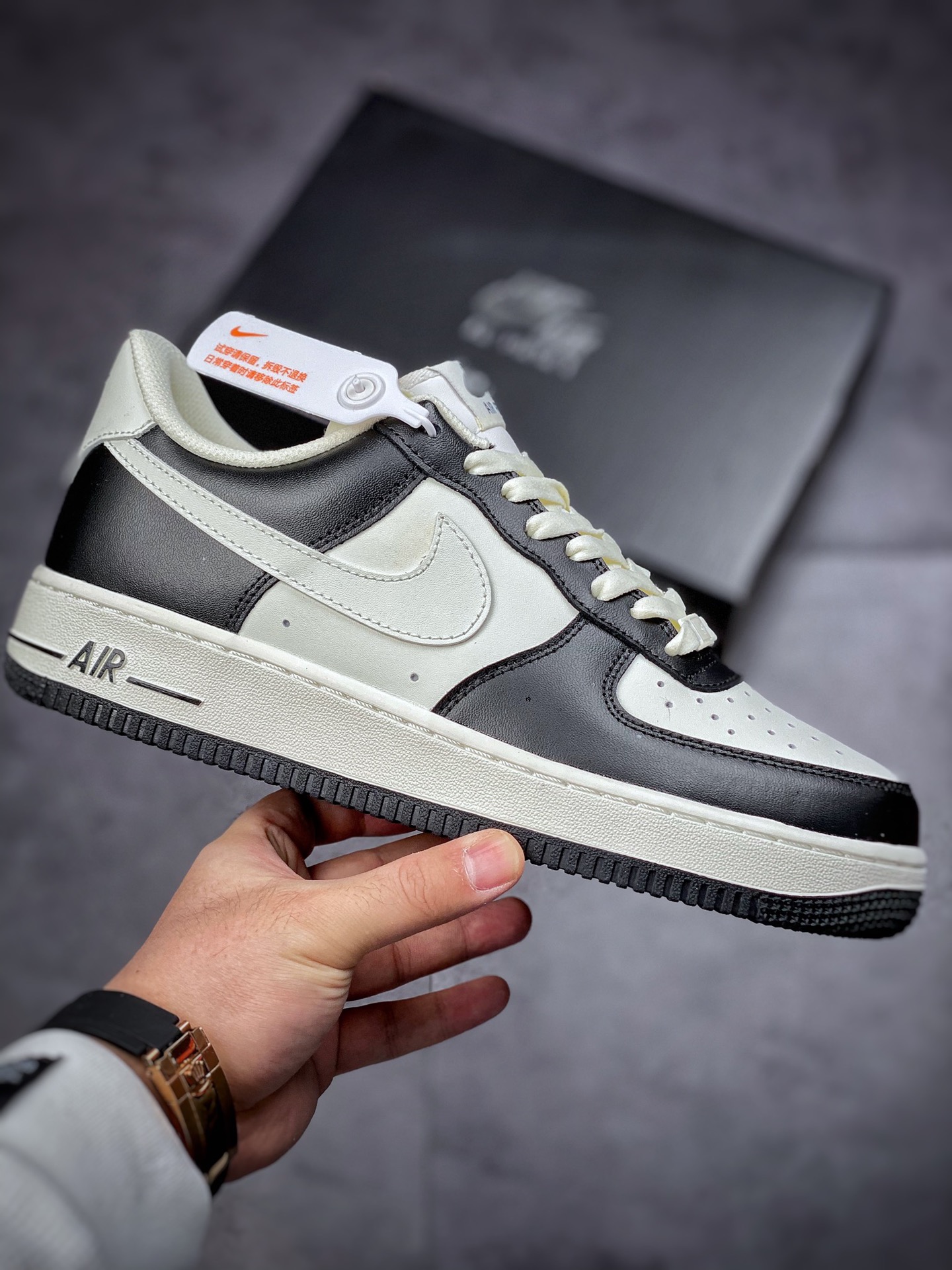 220  Nike Air Force 1 Low 07 米白黑熊猫 FG5969-806