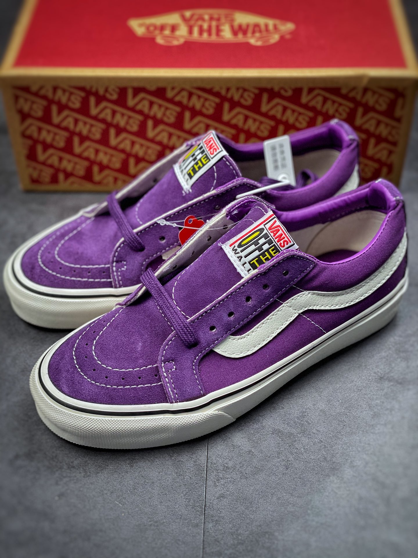 150  Vans Sk8-Low Reissue S 范斯 帝王紫低帮休闲板鞋 VN0A4UWIAOS