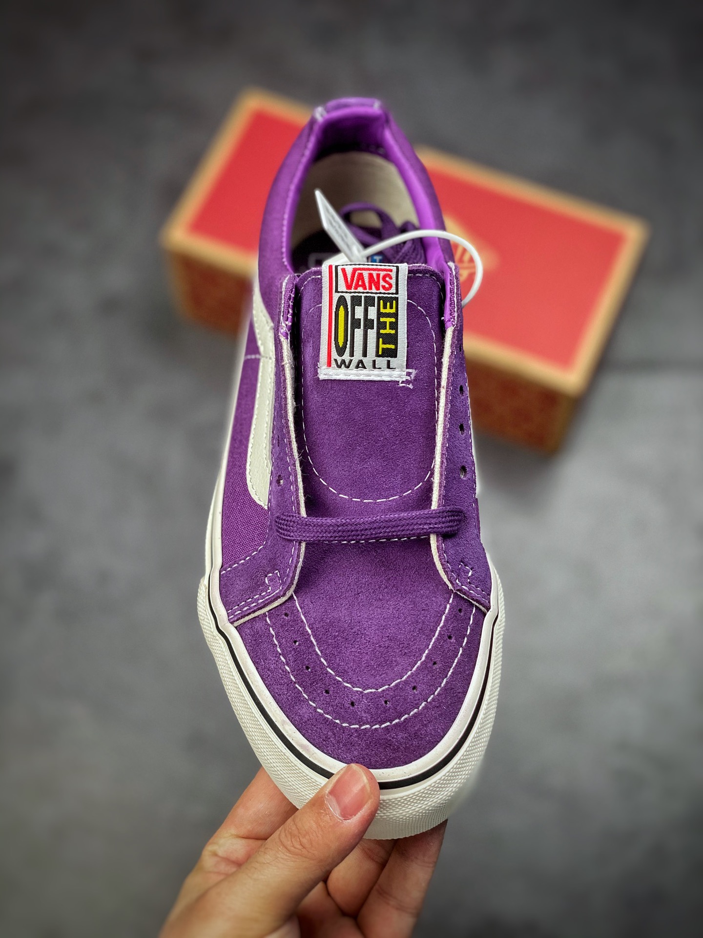 150  Vans Sk8-Low Reissue S 范斯 帝王紫低帮休闲板鞋 VN0A4UWIAOS