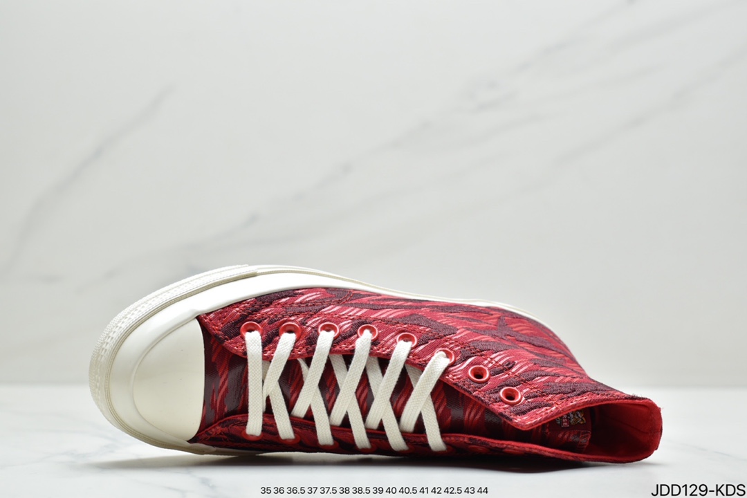 120 匡威Converse Chuck Taylor All Star 1970s High”Chinese New Year”复古三星标高帮休闲运动硫化百搭板鞋173126C