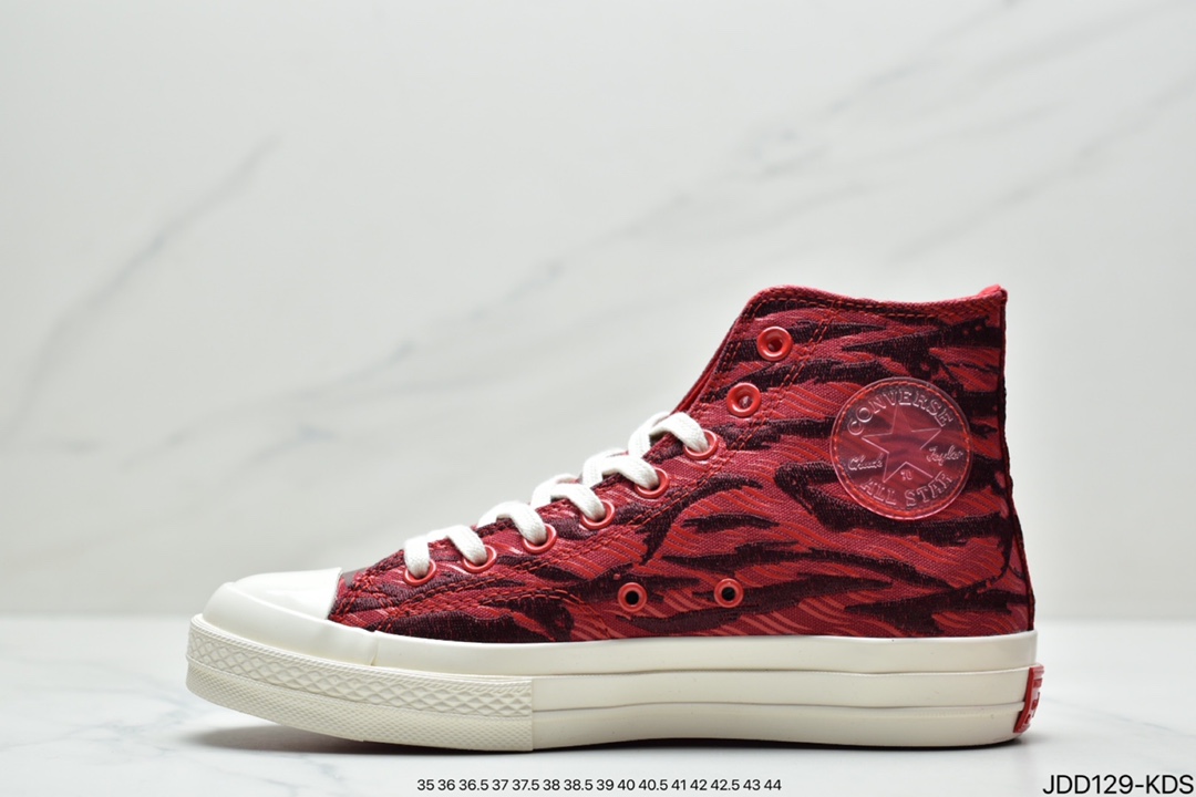 120 匡威Converse Chuck Taylor All Star 1970s High”Chinese New Year”复古三星标高帮休闲运动硫化百搭板鞋173126C