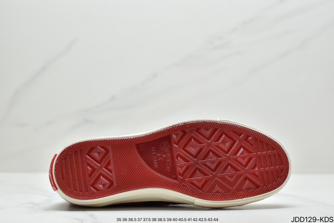 120 匡威Converse Chuck Taylor All Star 1970s High”Chinese New Year”复古三星标高帮休闲运动硫化百搭板鞋173126C