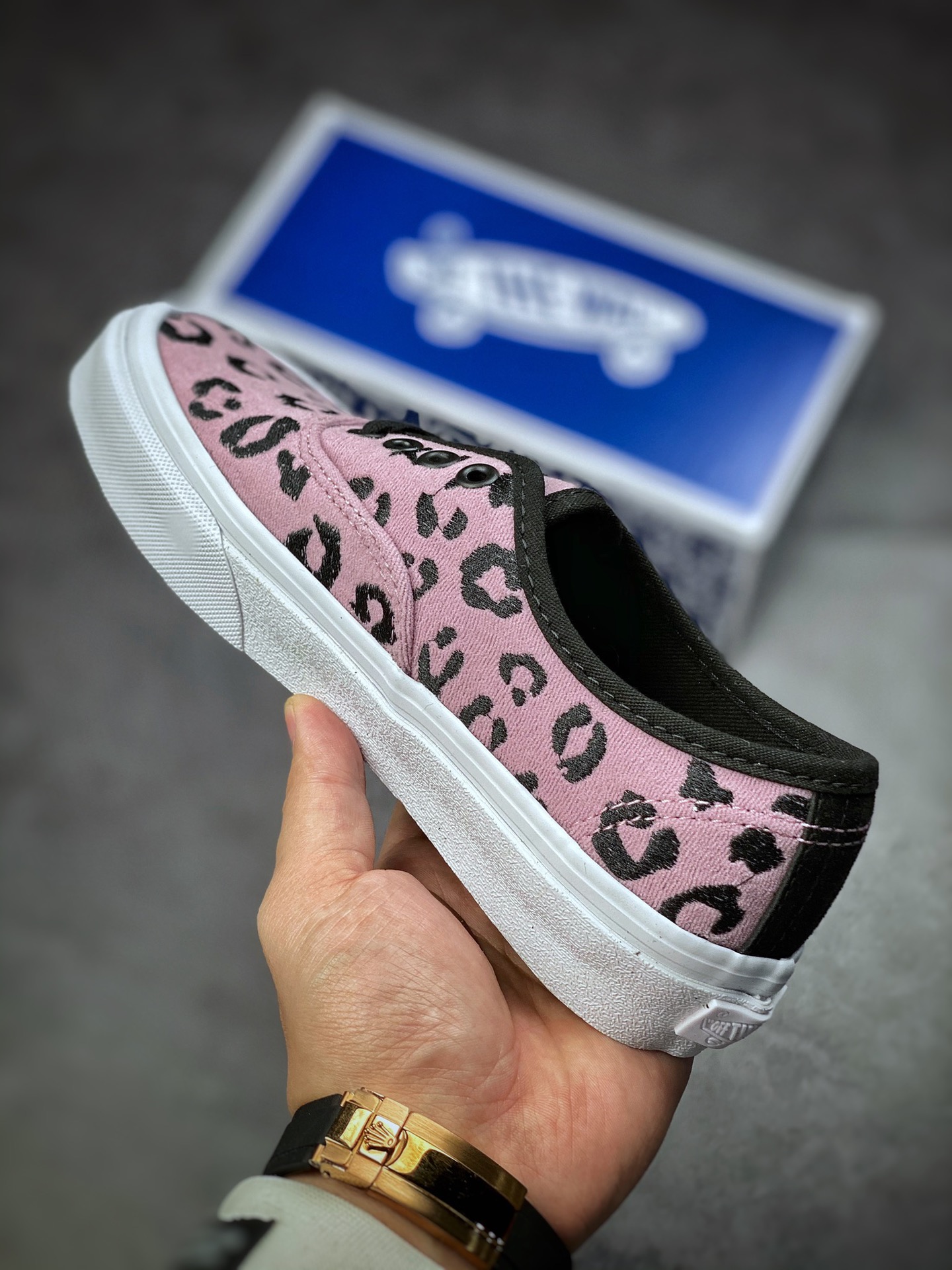 160  新款出货 Vans Authentic VLT LX 粉紫豹纹VN0A4CS48GB