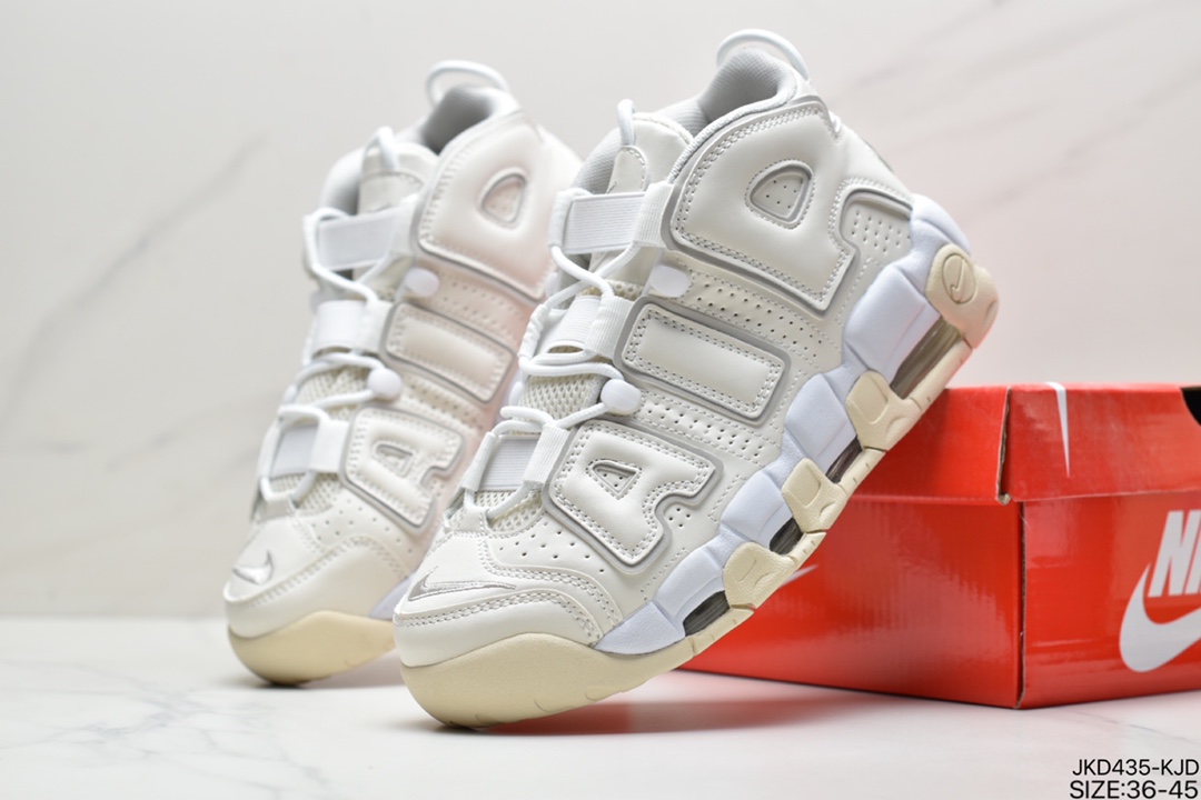 160 真标一双全新复刻的皮蓬的签名球鞋 Nike Air More Uptempo 曝光了新的官图DM1023