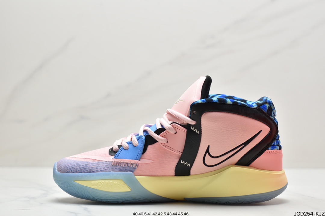 180 真标Nike Kyrie 8 Infnity EP 耐克 欧文8 Swoosh 采用镂空刺绣工DH5380