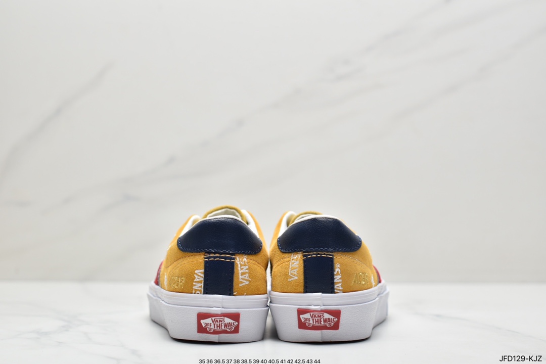 170 范斯VANS Bold Ni”Denim Blue/ BANDANA”经典复古大LOGO低帮百搭休闲运动硫化板鞋