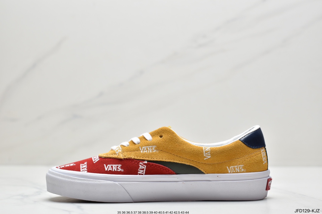 170 范斯VANS Bold Ni”Denim Blue/ BANDANA”经典复古大LOGO低帮百搭休闲运动硫化板鞋