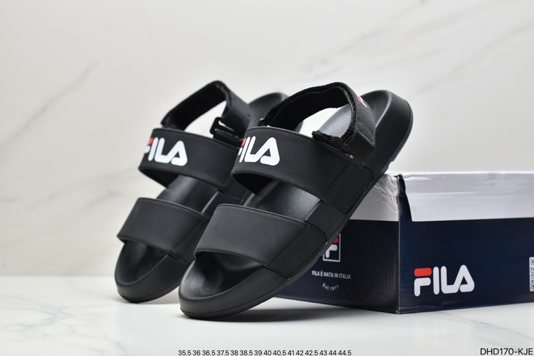 90 菲乐FILA TAPER 斐乐露趾运动拖鞋记忆海绵鞋垫